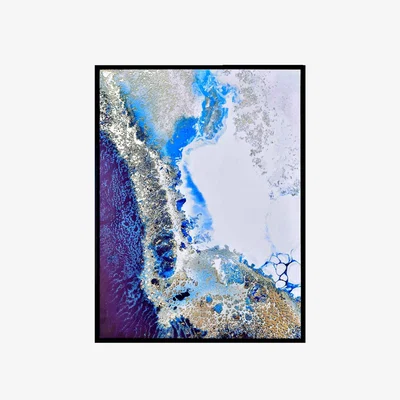 Pagazzi Reef Encounter Framed Canvas
