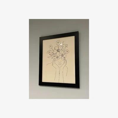 Pagazzi Flower Girl 1 Print 50x40cm