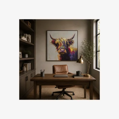 Pagazzi Hamish 60x60cm Framed Canvas