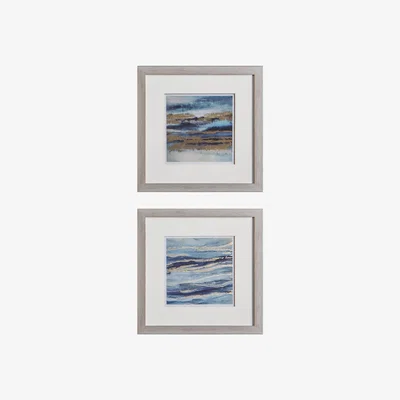 Pagazzi Aquarius Framed Art Set of 2