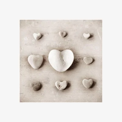 Pagazzi Stone Hearts Canvas