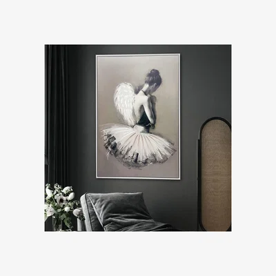Pagazzi Angel Wings II Framed Canvas Wall Art