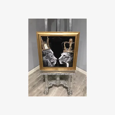 Pagazzi King and Queen Framed Wall Art
