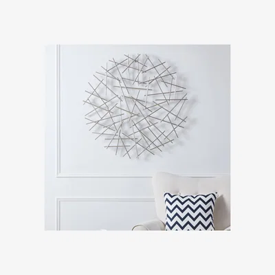 Pagazzi Chikuma Silver Wall Décor
