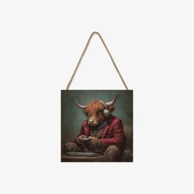 Pagazzi Highland Gamer 20x20 Wooden Block