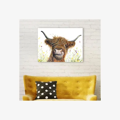 Pagazzi Alfie the Cow Canvas
