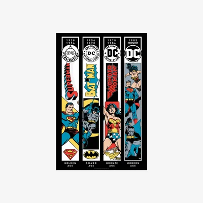 The Range DC Comics Ages Art Print - Multi