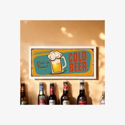 The Range Wall Art Framed Print Home Cold Beer Best In Town - White