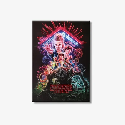 The Range Stranger Things Summer of 85 Canvas