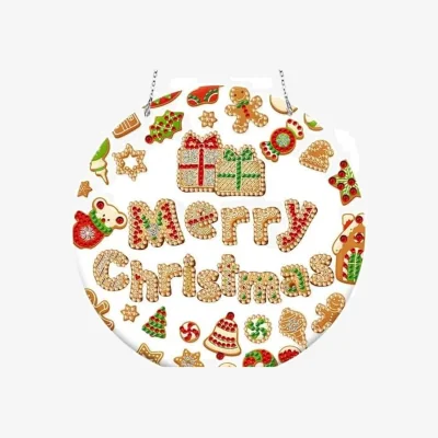 The Range Merry Christmas Diamond Art Painting Hanging Decor - Multi