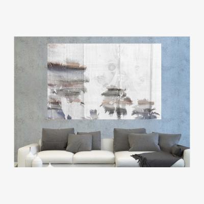 The Range 'Silver Palm' by 17 Stories Graphic Art Wrapped on Canvas - Black / 46cm