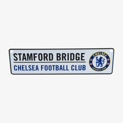 The Range Chelsea FC Window Sign - White/Black/Royal Blue