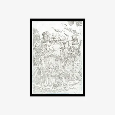The Range DC Comics Harley Quinn Limited Edition Art Print - Multi
