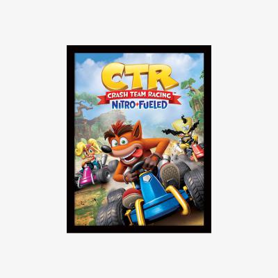 The Range Crash Team Racing (Race) Framed Print