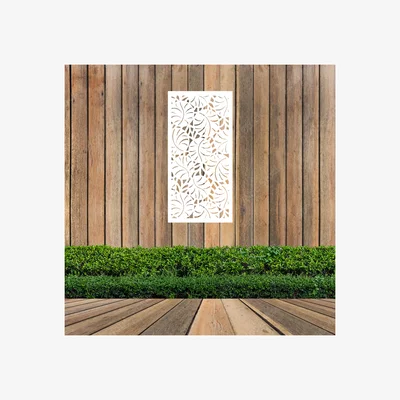 The Range Pink Frog Screen Metal Wall Art - White