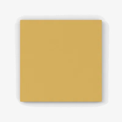 The Range Desert Yellow HD Metal Print - Yellow / 30cm