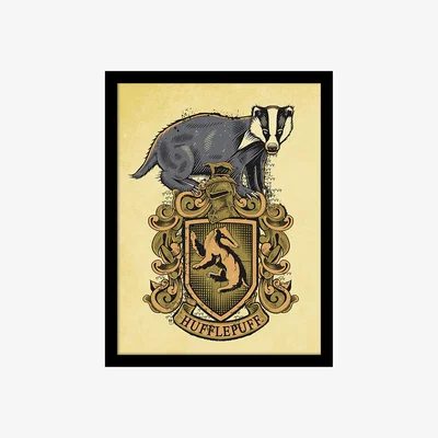 The Range Harry Potter (Hufflepuff) Framed Print