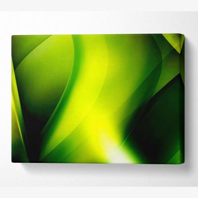 The Range Lime Light Canvas Print Wall Art - Yellow / 81.28cm