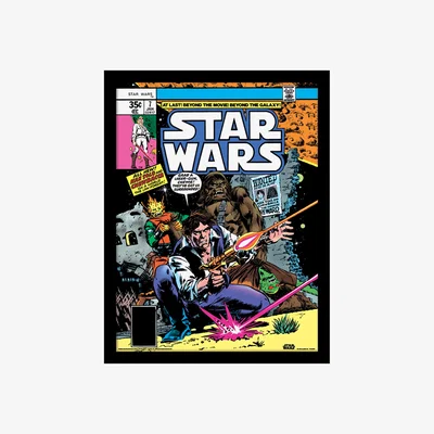 The Range Star Wars (They've Got Us Surrounded) Framed Print