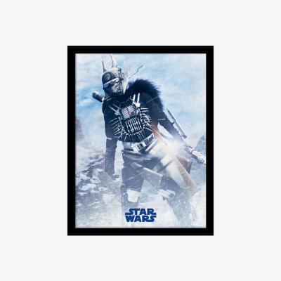 The Range Solo A Star Wars Story (Enfys Nest Pose) Framed Print
