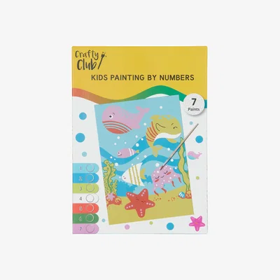 The Range Crafty Club Kids Painting by Numbers