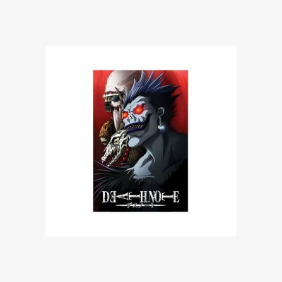 The Range Death Note Shinigami Ryuk Poster - Multicoloured