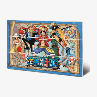 The Range One Piece (Straw Hat Pirates Map) - multi color