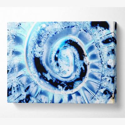 The Range The Shells Core Canvas Print Wall Art - Yellow / 66.04cm