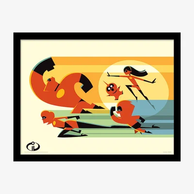 The Range Incredibles 2 (To The Rescue) Framed Print