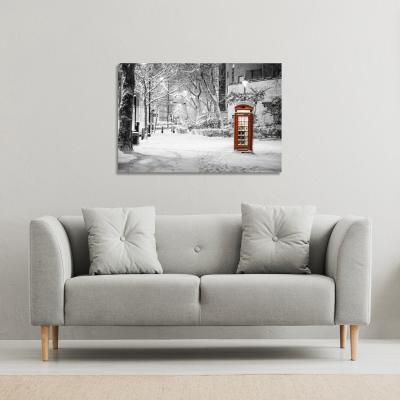 The Range London Snow Gallery Canvas - White / 41cm / 61cm