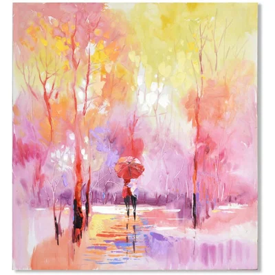 The Range Vibrant Park Scene Canvas