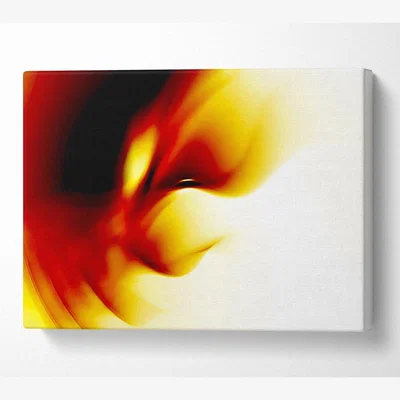 The Range Golden Twist Canvas Print Wall Art - Yellow / 81.28cm