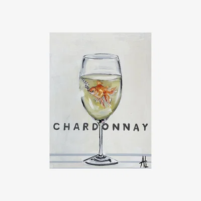 The Range Ali Leja Chardonnay Goldfish Canvas - Natural