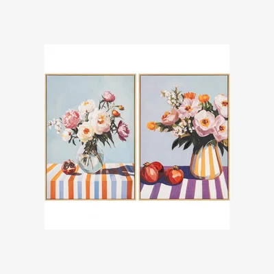 The Range Vintage Bouquet Still Life Canvas