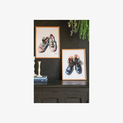 Rockett St George The Boots Framed Art Print