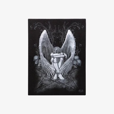 The Range Enslaved Angel Canvas Plaque by Spiral Direct - White