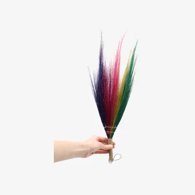The Range Rainbow Pampas Broom - Eco-Friendly Decorative Wall Art - Multi