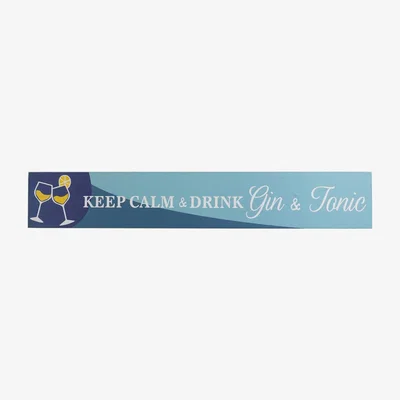 The Range Vibrant Beverage Slogan Plaque