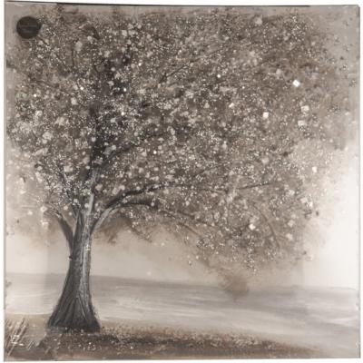 The Range Decorative Glitter Tree Canvas