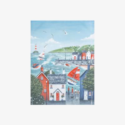 The Range P. Adderley Whimsical Marina Canvas