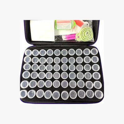 The Range 120 Slots Diamond Painting Storage Case - Black
