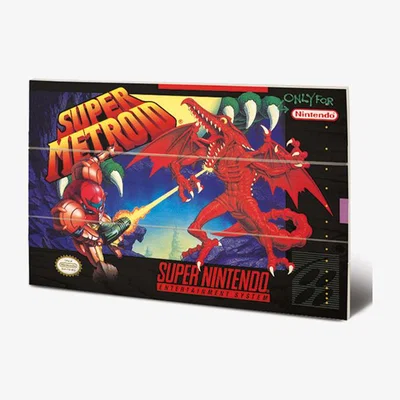 The Range Super Nintendo (Super Metroid) Wall Art