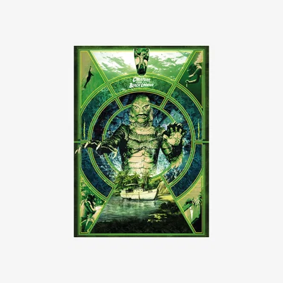 The Range Universal Monsters Creature from the Black Lagoon Limited Edition Art Print - Multi