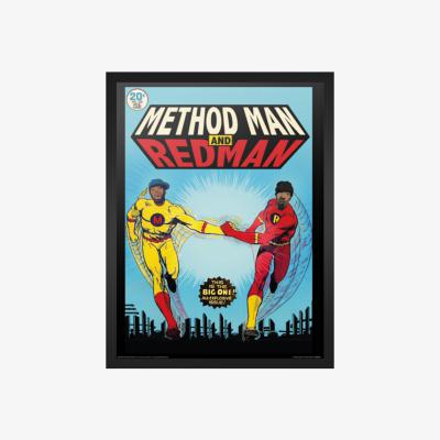 The Range Dangerous MCs Method Man and Redman Framed Print 30x40cm - colorful