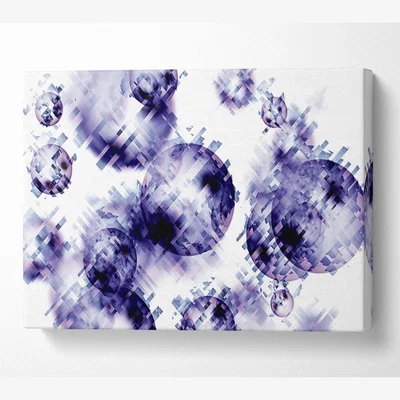 The Range Spheres Of Time Canvas Print Wall Art - Yellow / 66.04cm