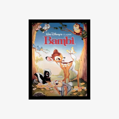 The Range Bambi Framed Print