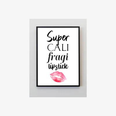 The Range Mary Poppins Themed Print - red / 42cm