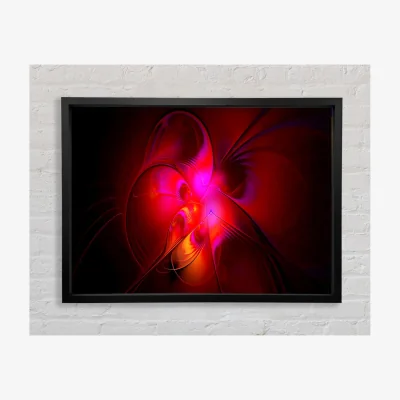 The Range Soul Intent Framed Print Abstract Prints - Black