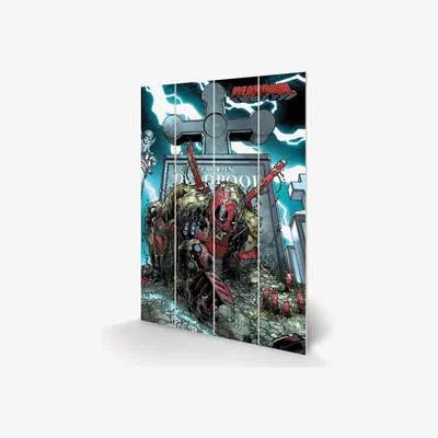 The Range Deadpool (Grave) Wall Art - Colourful