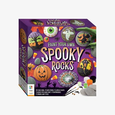 The Range Halloween Rock Painting